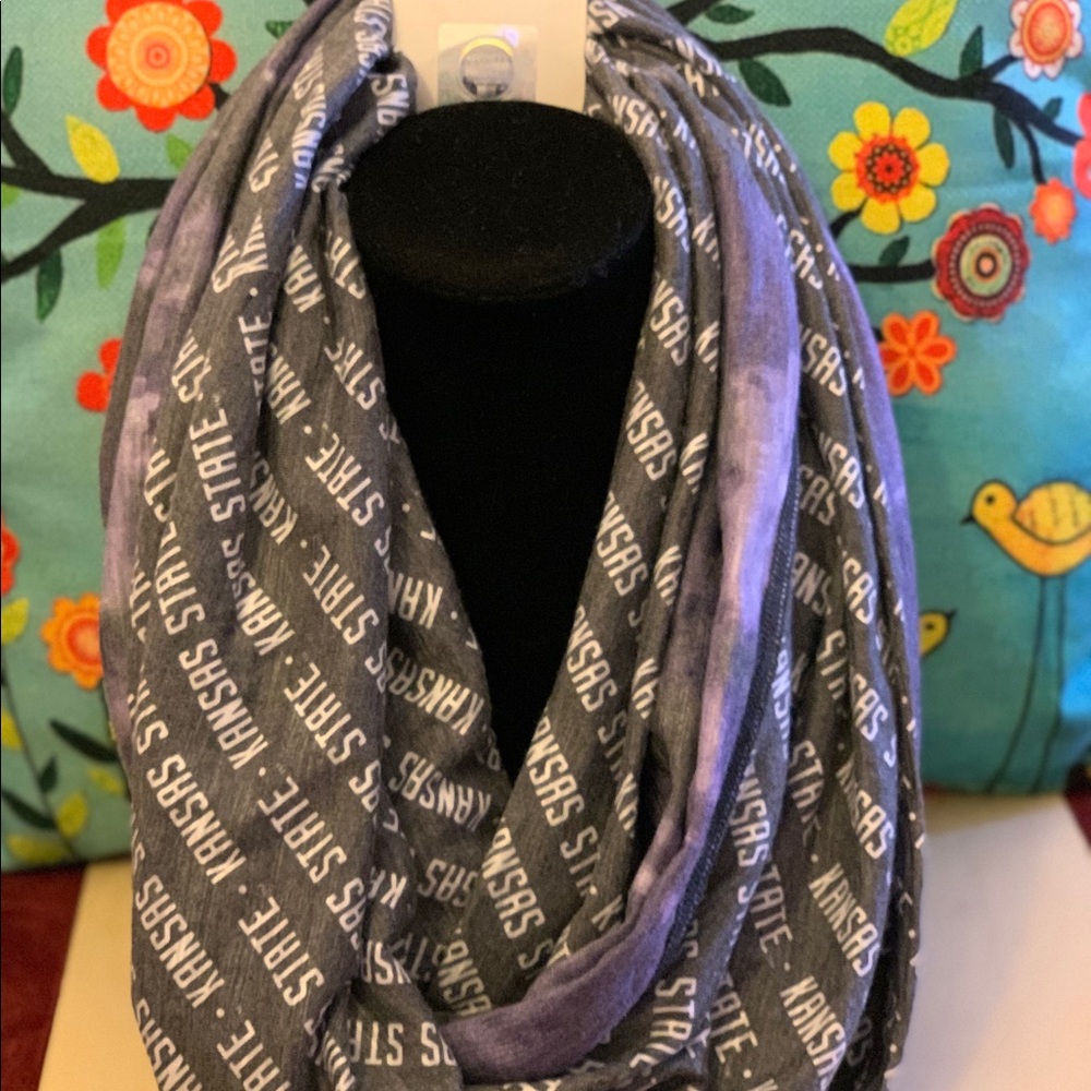 Official Kansas State infinity scarf (Purple)
